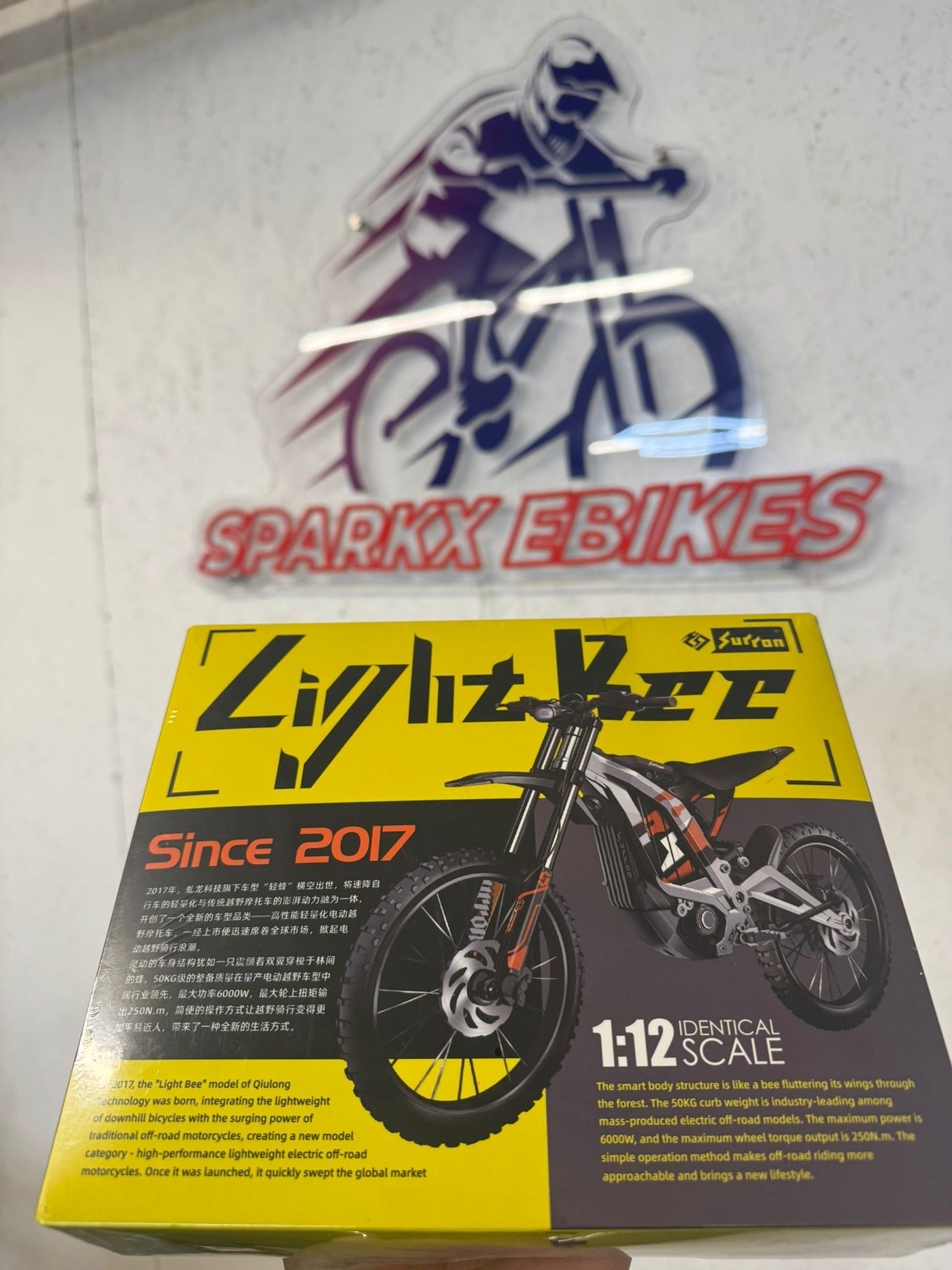 Surron Light Bee Model Toy 1/12 Scale Kit