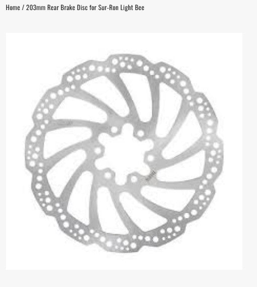 Surron Light Bee Service Bundle Tyre Tube Belt Chain Disc Brake