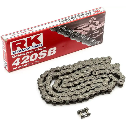 RK 420 SB Motorcycle Drive Chain 112 Links for Sur-Ron/Talaria